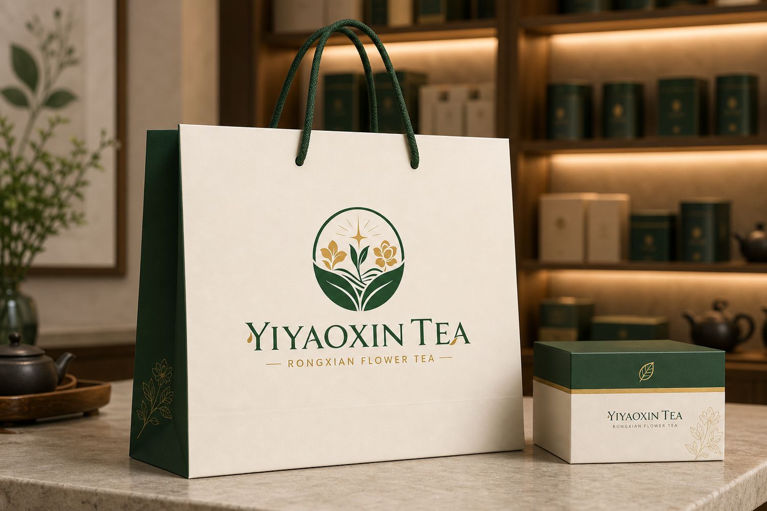 Yiyaoxin Tea tote bag VI
